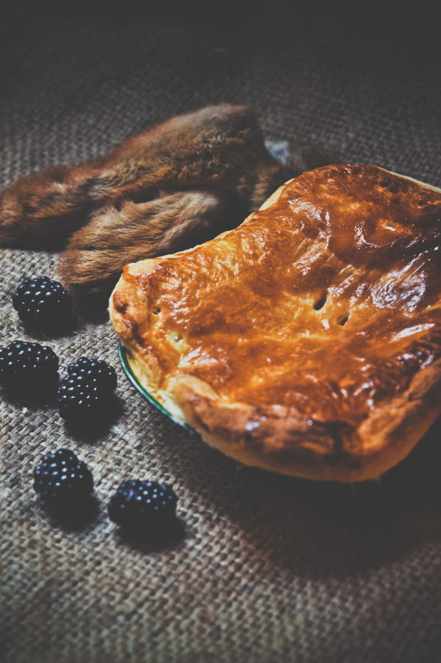 Autumn's harvest in a pie