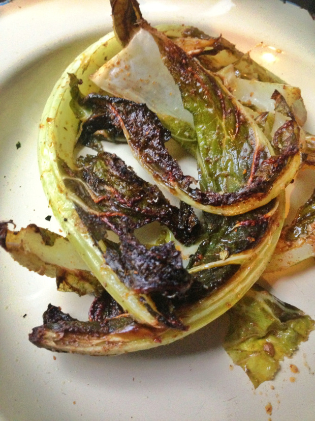 Don't chuck the leaves, they are delicious!