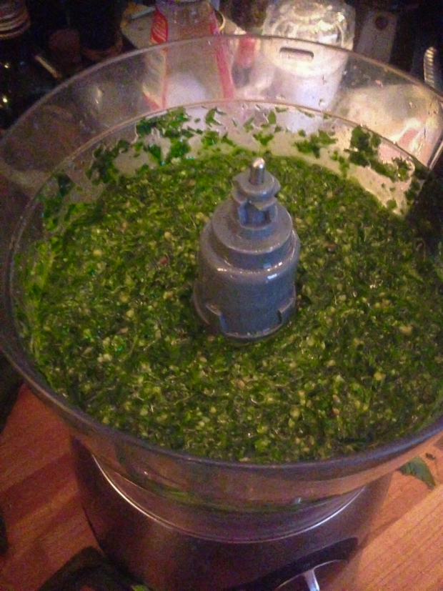 wild garlic pesto